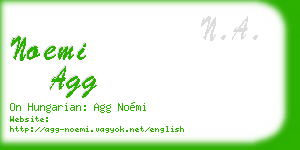 noemi agg business card